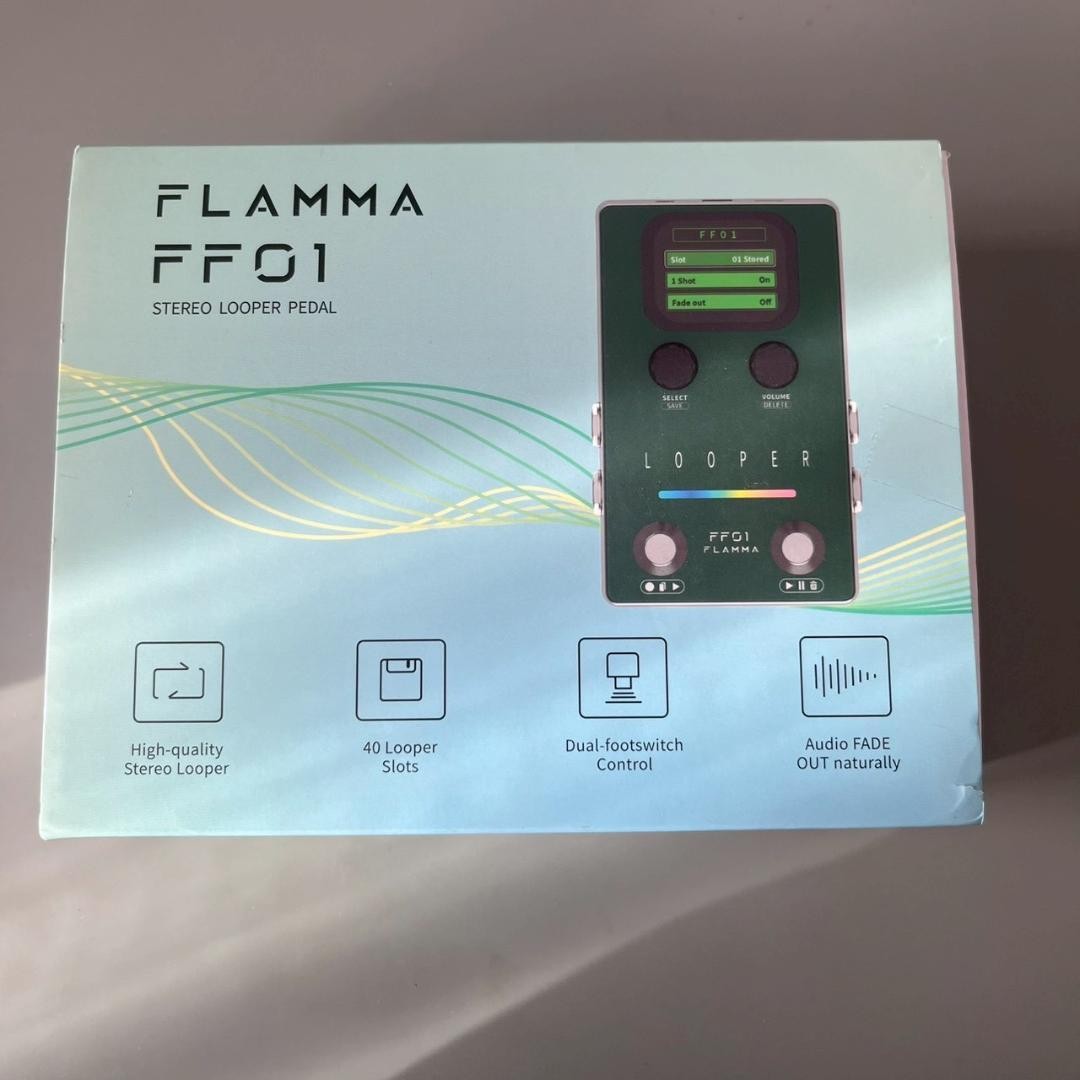 FLAMMA FF01 Looper Pedal for Guitar 40 Slots