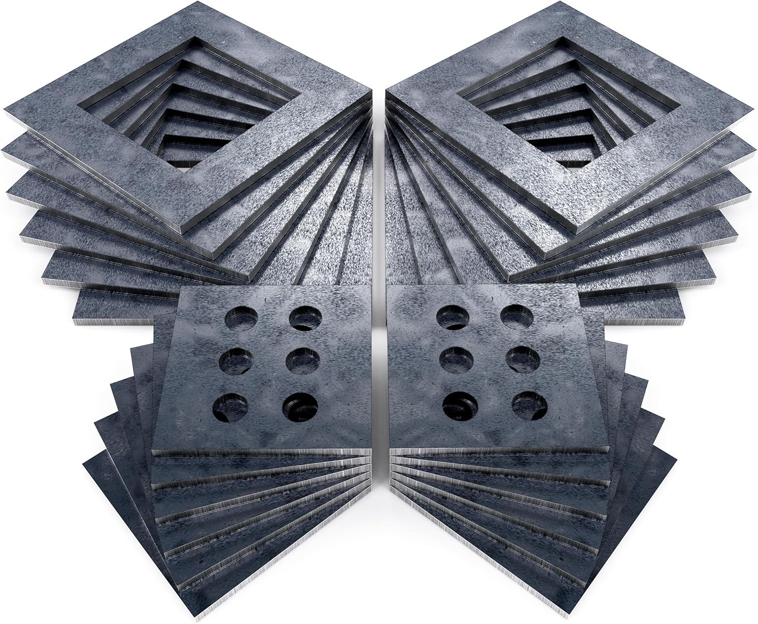 Beginner-Friendly Welding Practice Kit – 24 Steel Sheets for Unique Art Projects