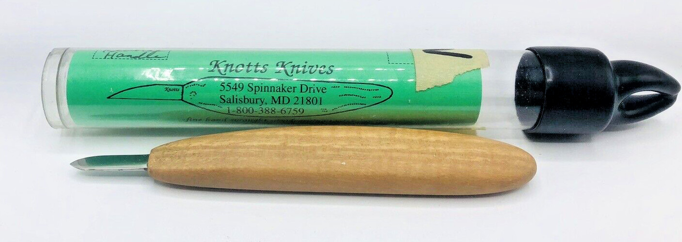 ORIGINAL rare KNOTTS KNIVES WOOD CARVING KNIFE WOODCARVING whittling bird decoy