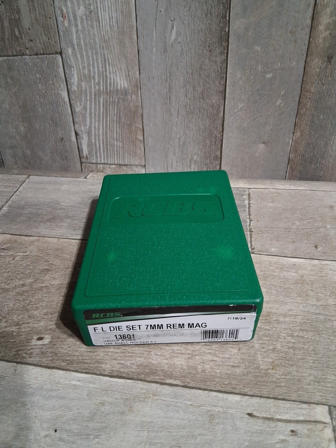 RCBS Full Length Die Set;  New In Sealed Box;  7mm Rem Mag;  Group A Dies; 13601