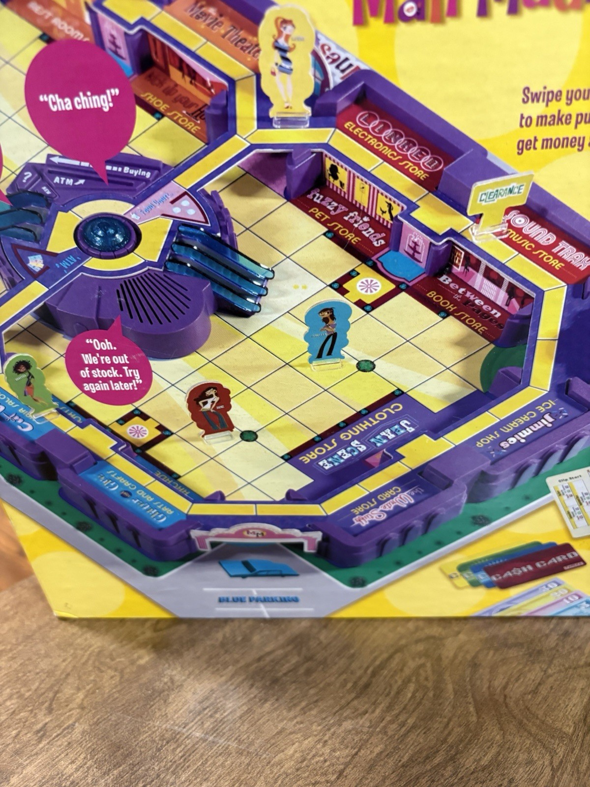 2004 Milton Bradley MALL MADNESS Board Game Complete
