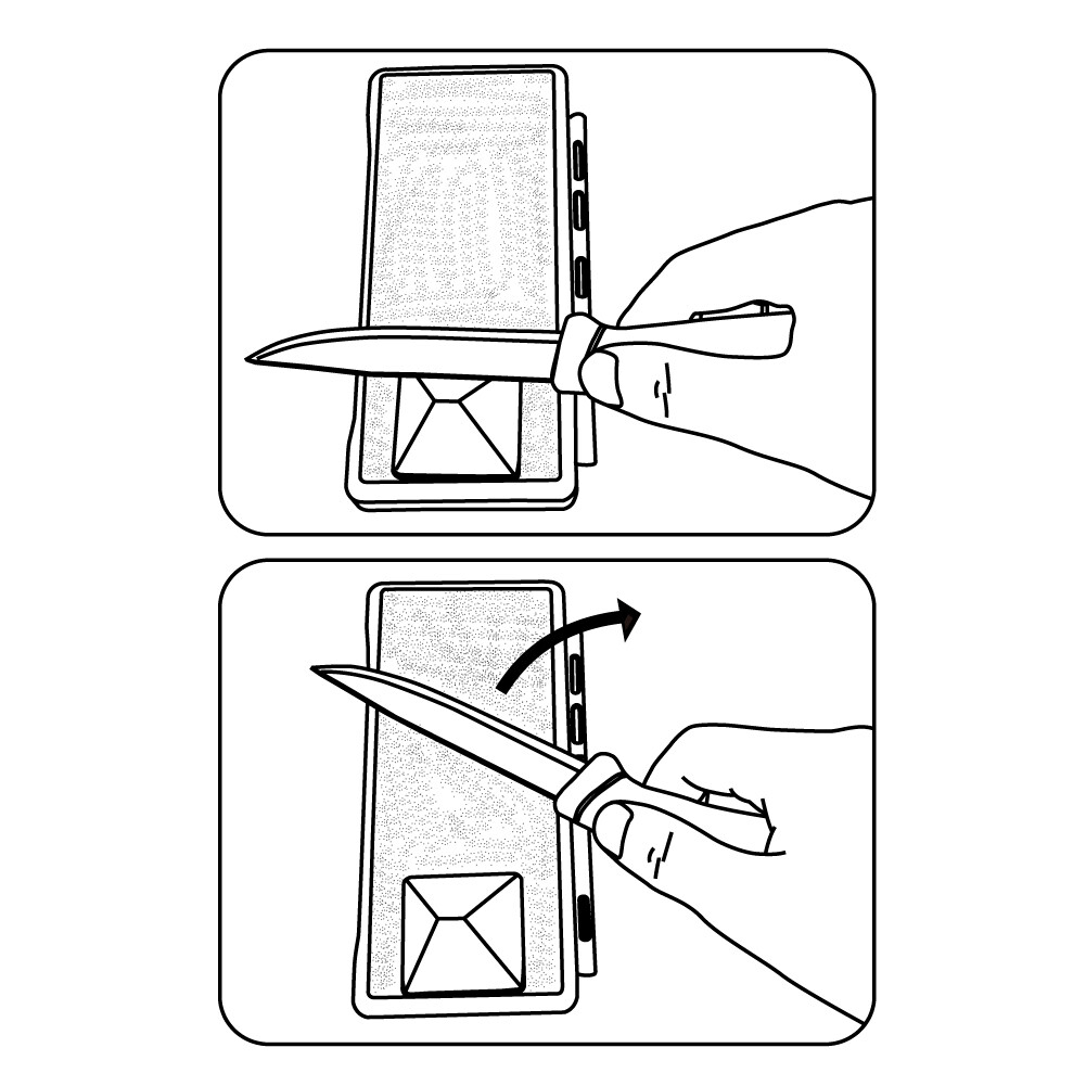 2X Knife Honing Angle Guide for Whetstone Sharpening Stone Guide(4 Fixed Angles)