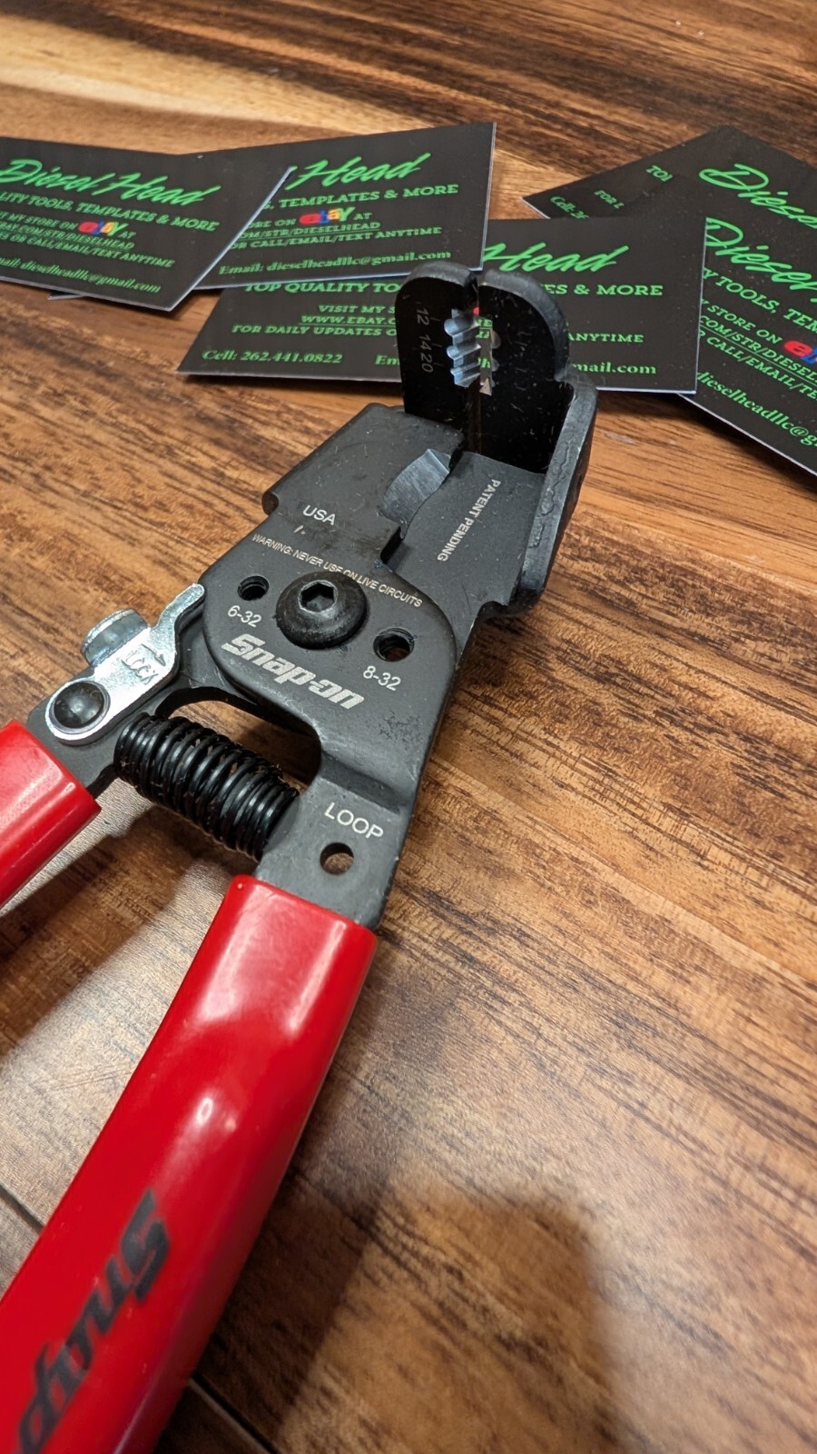 *NEW * Snap On PWCH7 Multi Function Wire Pliers FAST FREE SHIPPING