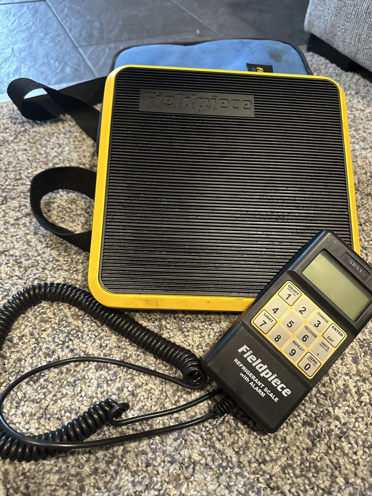 FIELDPIECE REFRIGERANT SCALE W/ALARM 110LB MODEL # SRS1