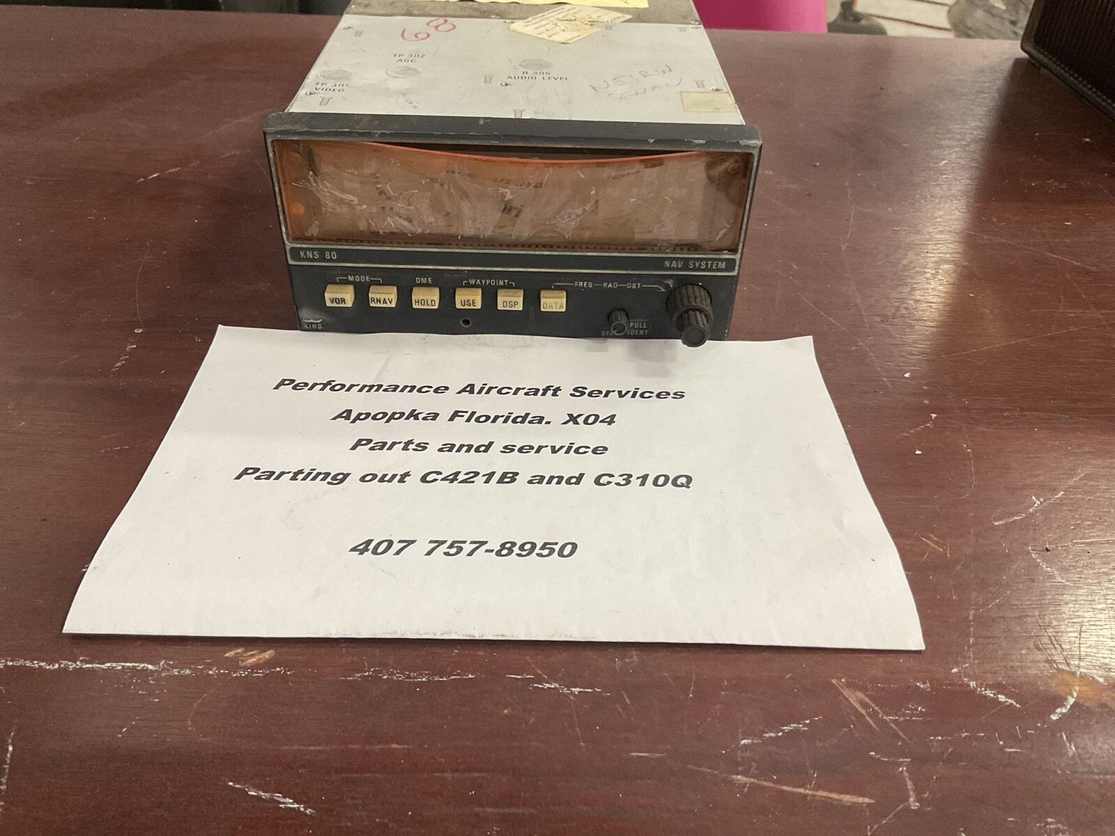 King KNS80 Navigation (PARTS ONLY)PN 066-4008-00