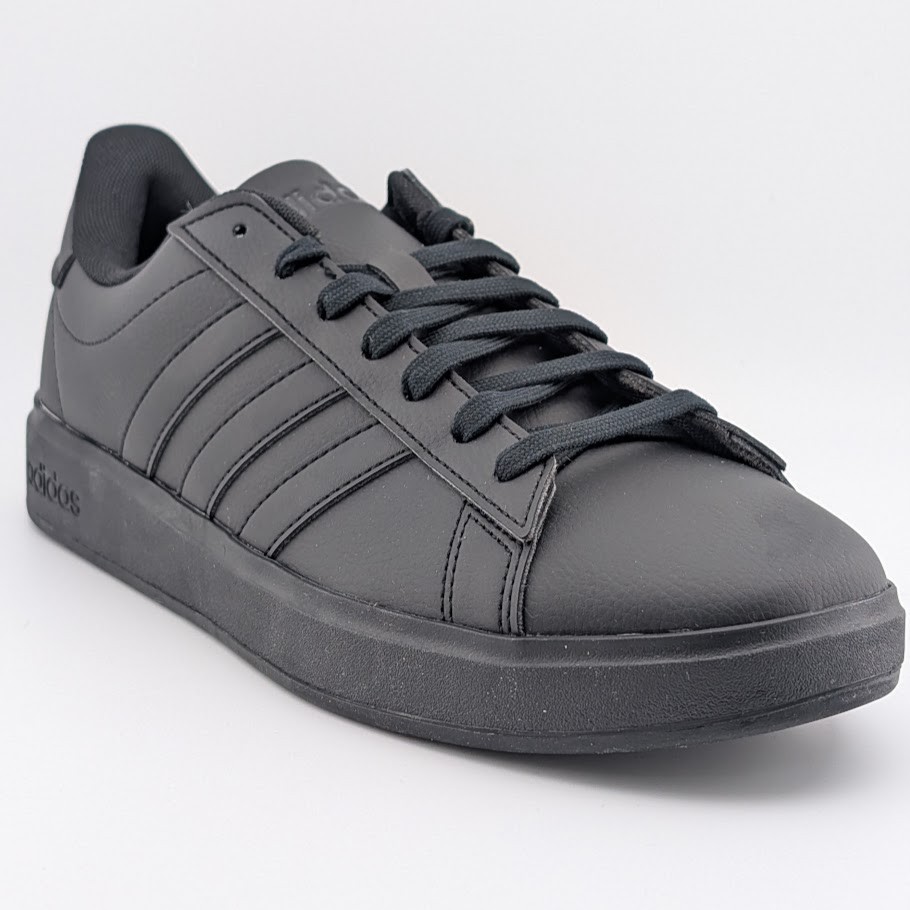 Adidas Men's Grand Court 2.0 Casual Sneakers Black/Black GW9198 Multiple Sizes