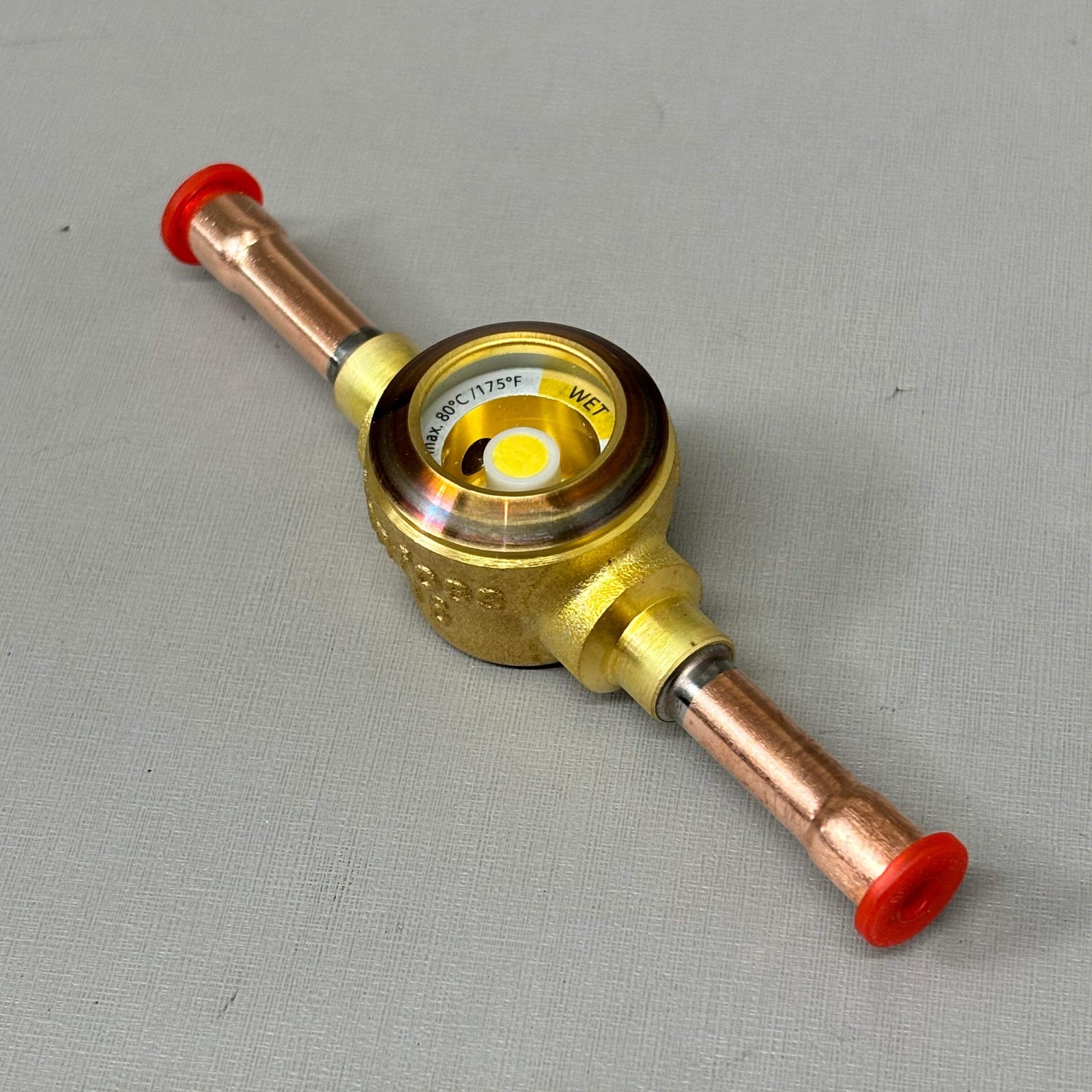 DANFOSS Sight Glass HVAC Monitoring Refrigerant Level 1/4" x 1/4" ODF 014L0181