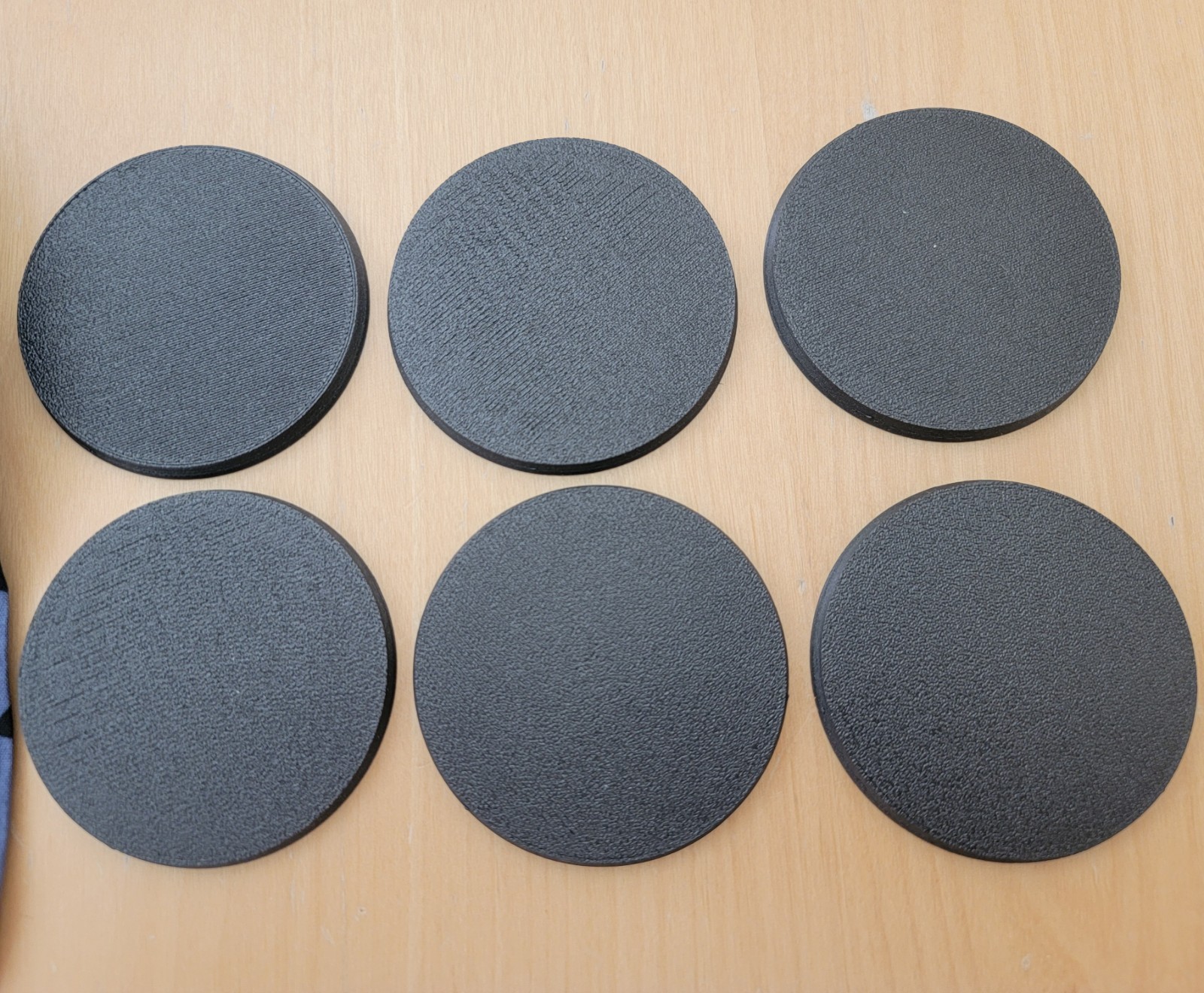 Lot Of (5+1)  50mm Round Bases For Warhammer 40k & AoS, 6 bases total