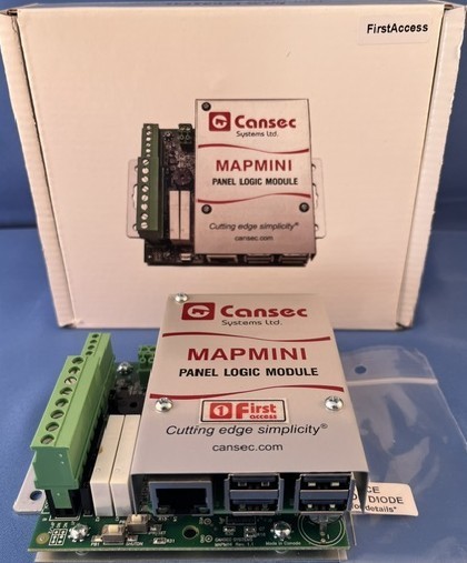 Access Control One Door Kit incl. Cansec controller, PS, prox reader, 24 cards