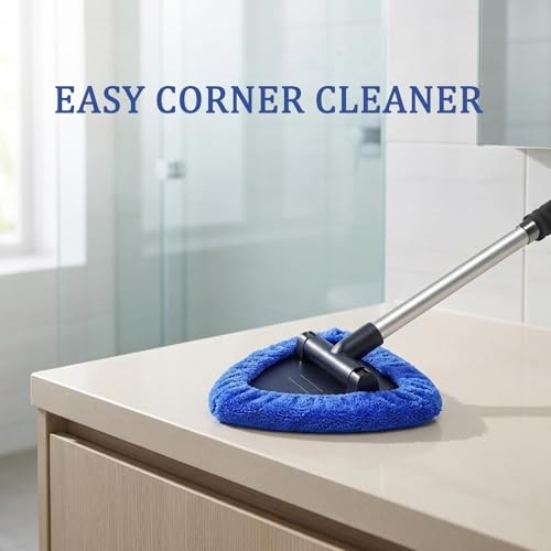 Car Windshield Cleaner Tool (2-Pack) with Extendable Handle, Inside Auto