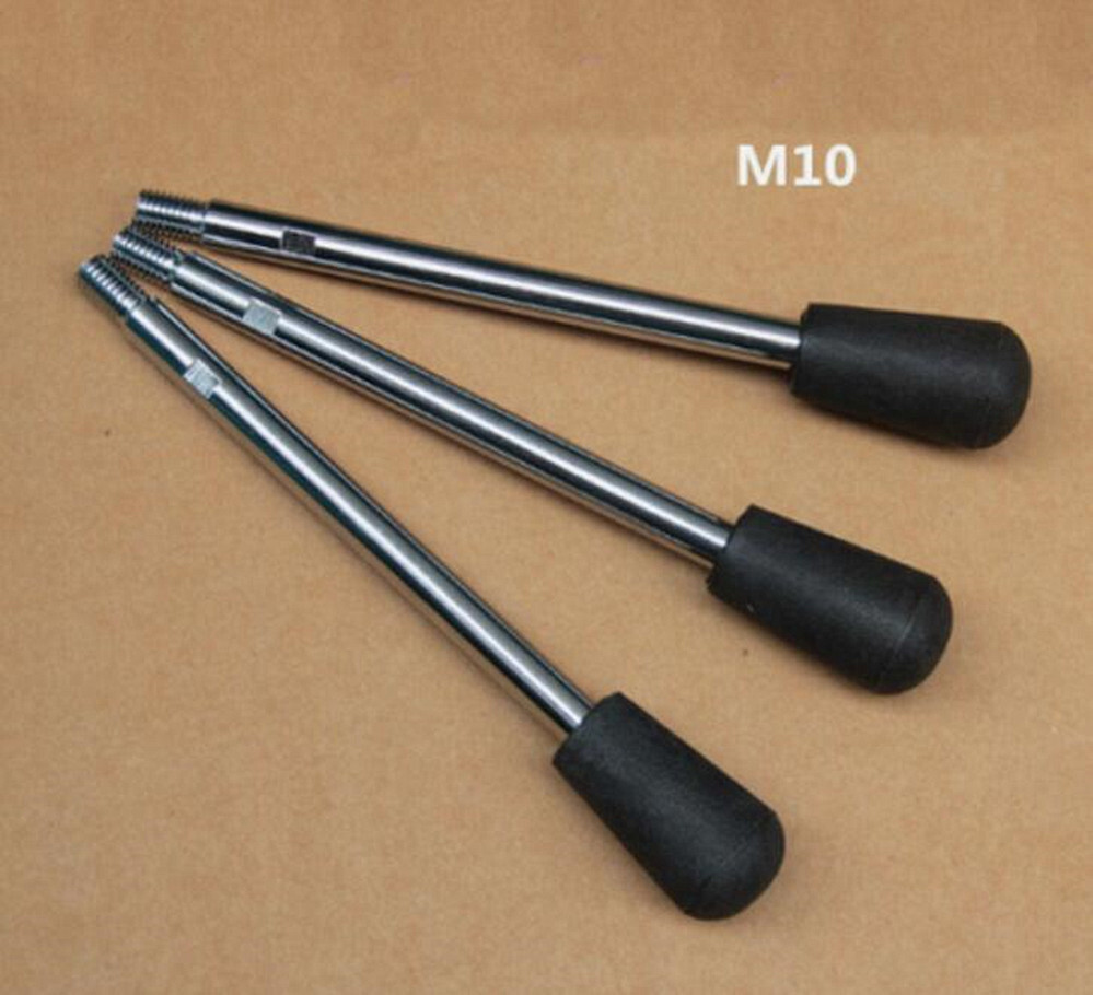 3x Universal M10 122mm Thread Handle For Bench Drill Drilling Machine Accessorie