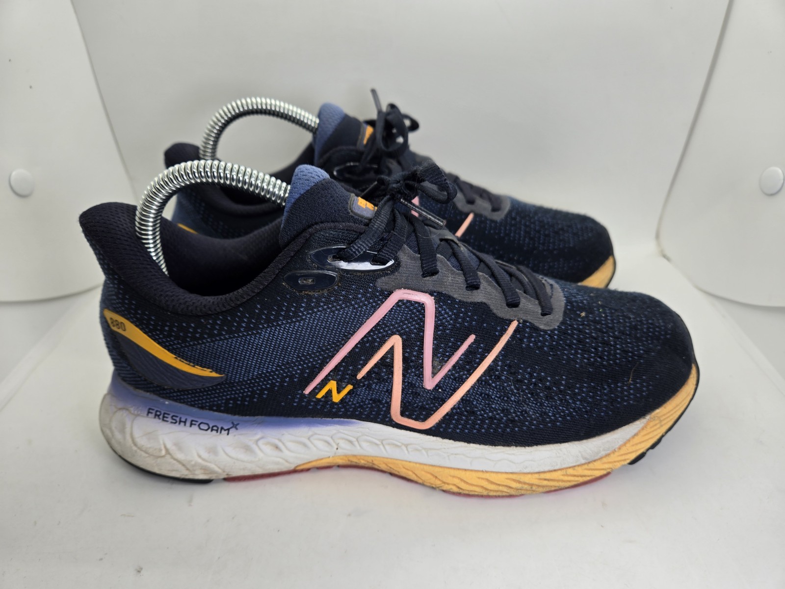 New Balance Fresh Foam X 880v12 Shoes Womens 8.5D Blue Running Athletic Sneakers