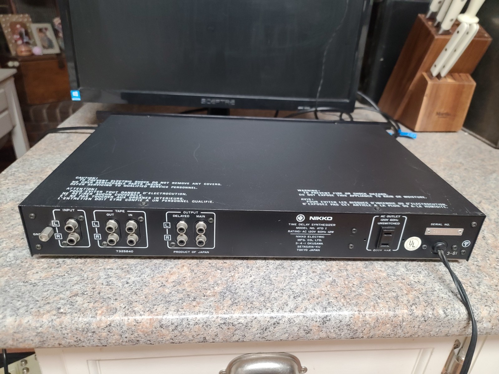 Nikko ATD I Time Delay Synthesizer