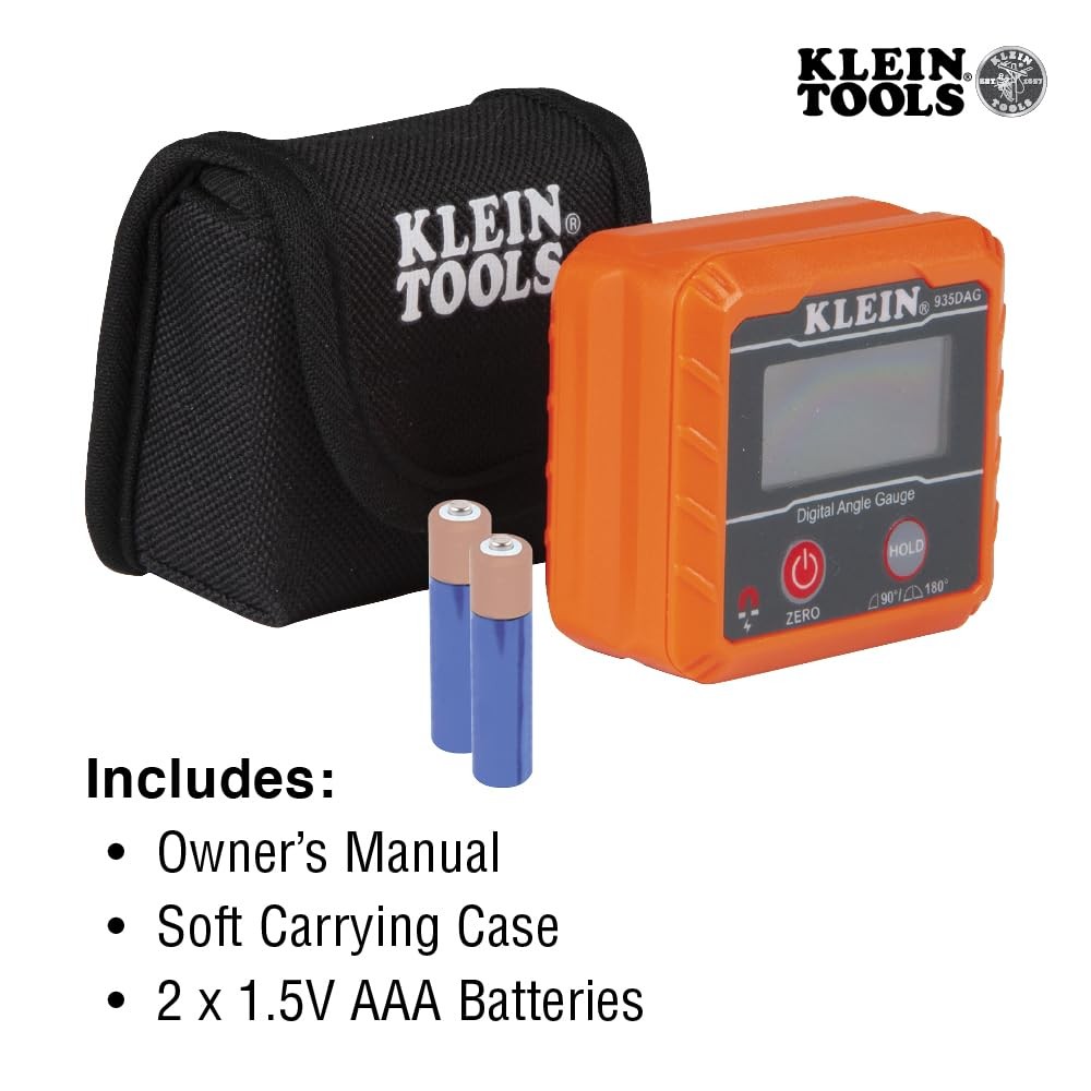 Klein Tools 935DAG Digital Electronic Level and Angle Gauge, Level, Multi
