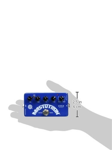 ZVEX Effects Mastotron Vextron Series Silicon Fuzz Guitar PedalBlue2.38 x 1.82
