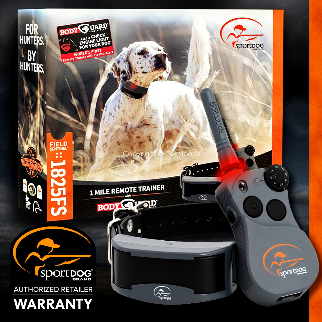 SportDOG 1825 FIELDSENTINEL Remote Dog Trainer with Health Monitoring & Alerts