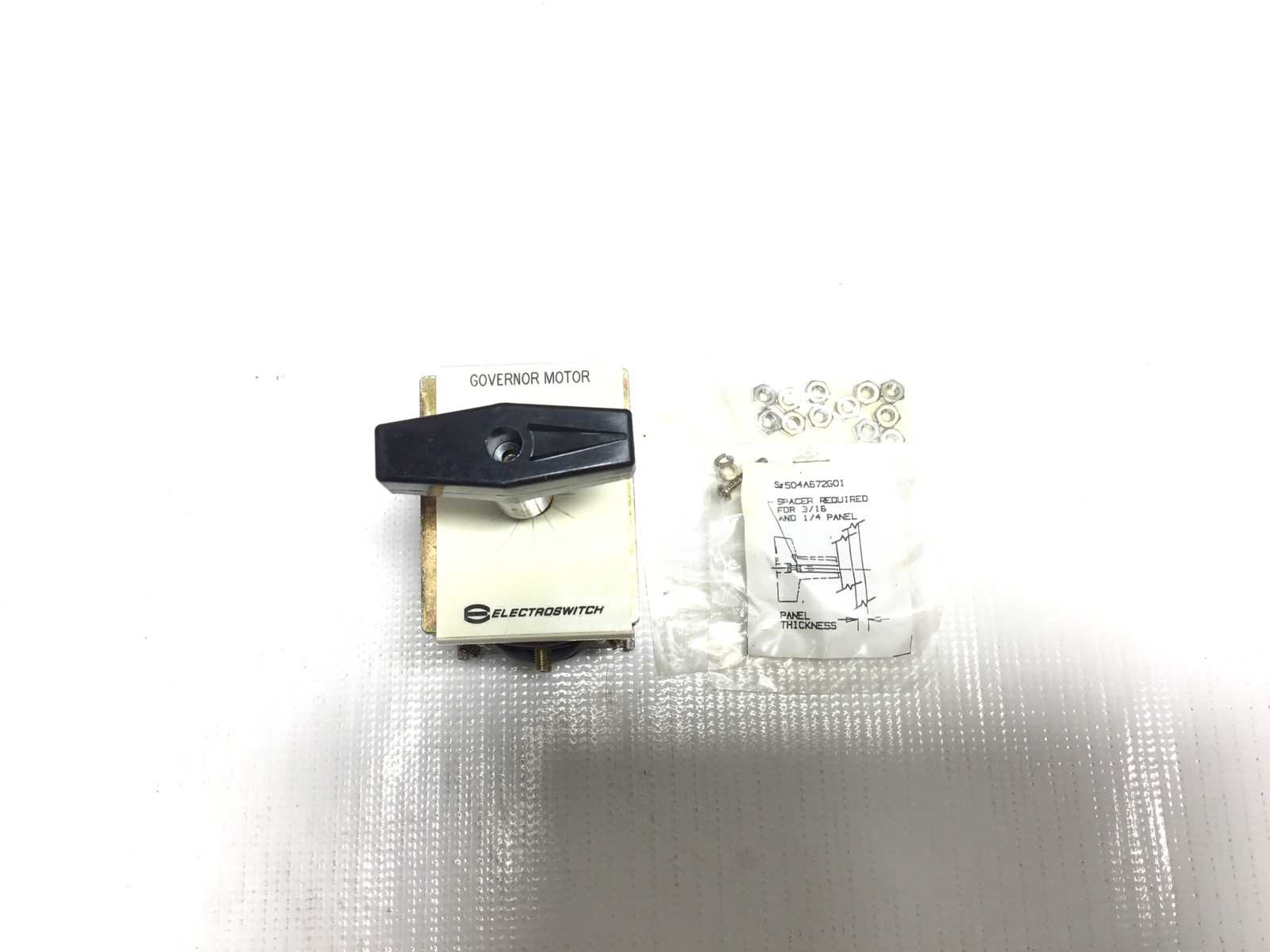 Electroswitch 505A703G43 Type W-2 Switch 600V 8A 300V 20A