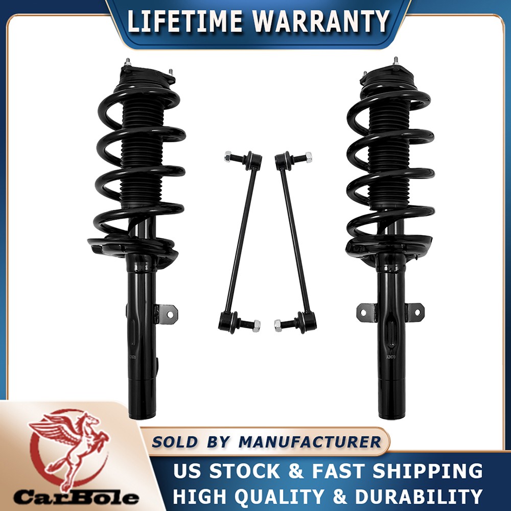 Front Struts Sway Bar Links Rear Shocks Kit for 2015-20 Ford Transit 150 250 350
