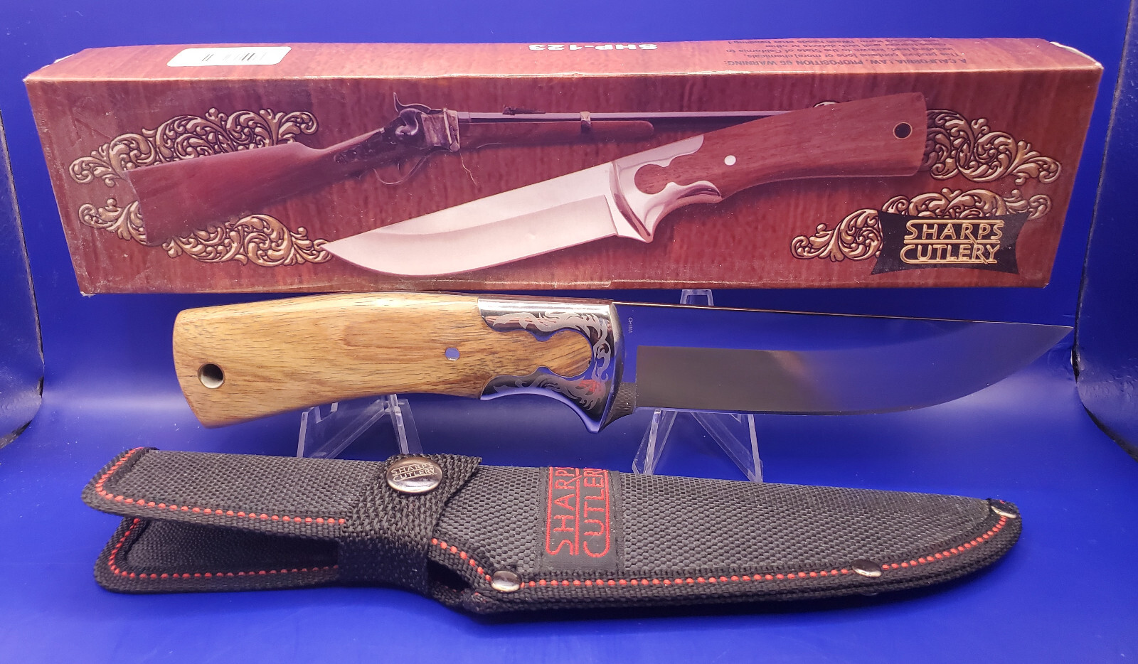SHARPS CUTLERY 11" HUNTING KNIFE SHP-123