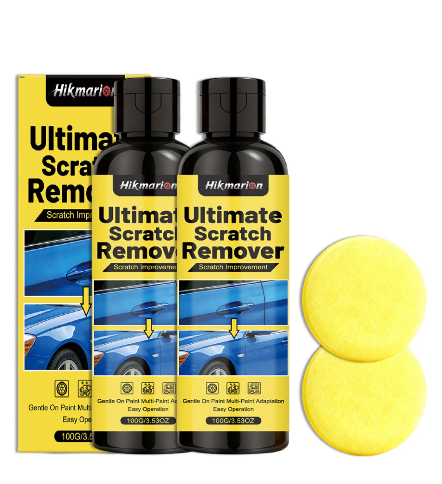 NanoPolix Scratch Remover – Eliminate All Car Scratches In 60 Seconds, Nano Poli