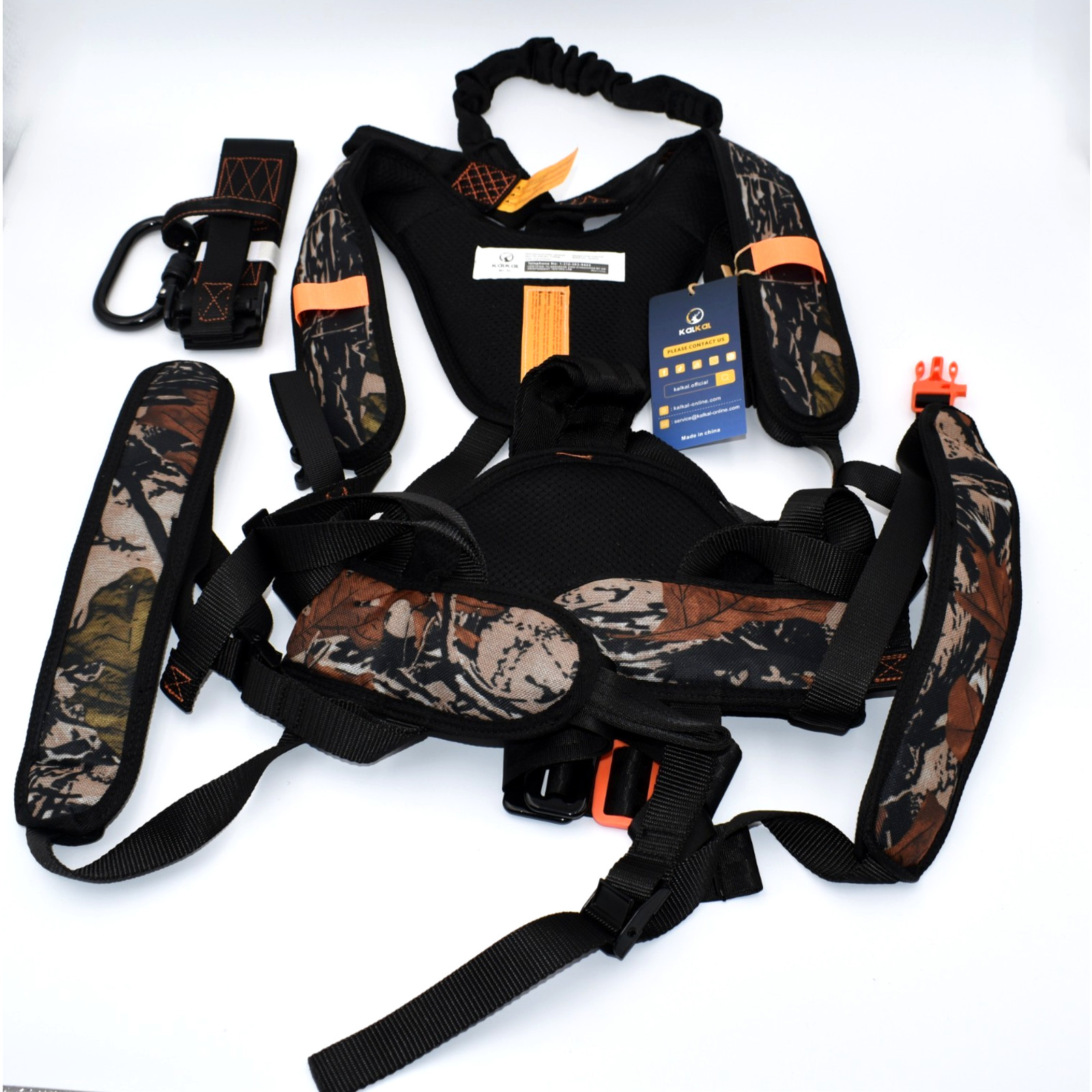 Kalkal Hunting Safety Harness NEW One Size M-XL Max Weight 300 Lbs ANSI/ASSE Crt
