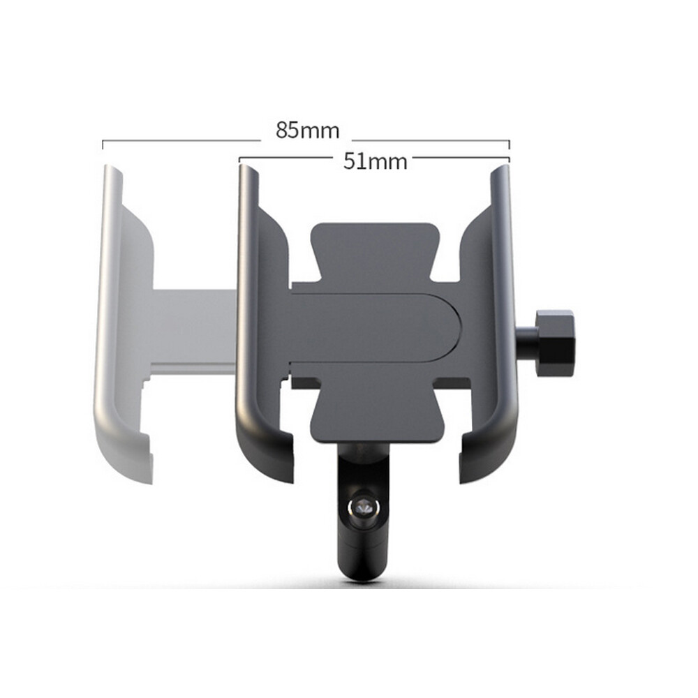 Cell Phone Aluminum Mount Holder GPS Motorcycle MTB Bike Bicycle 360 Rotation