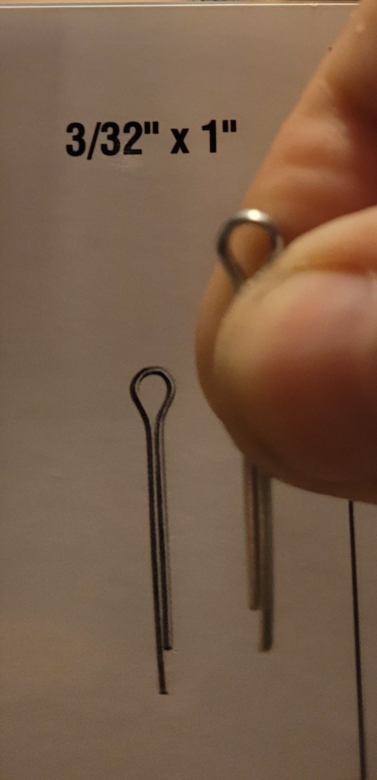 Cotter Pin 3/32" x 1" Per 10