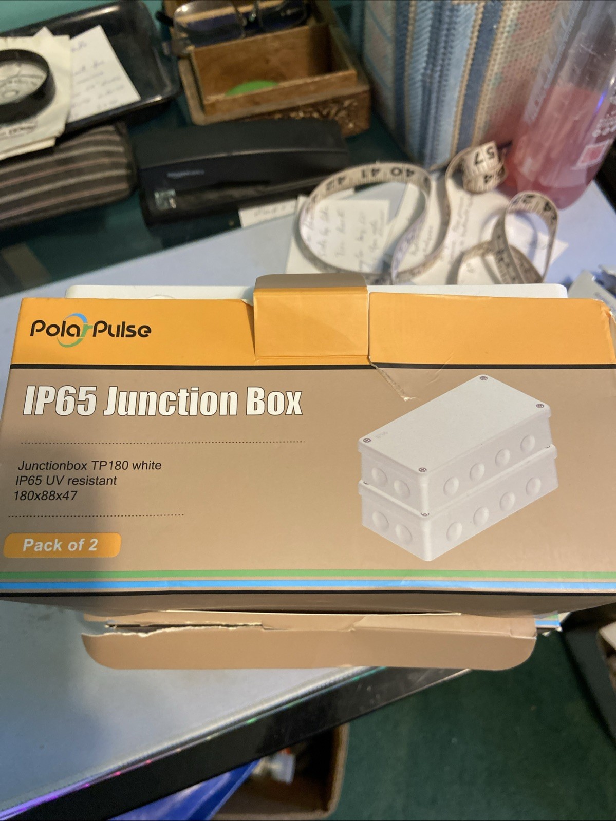 Pola Pulse Ip65 Junction Box 2 Pack New Open Box See Pics