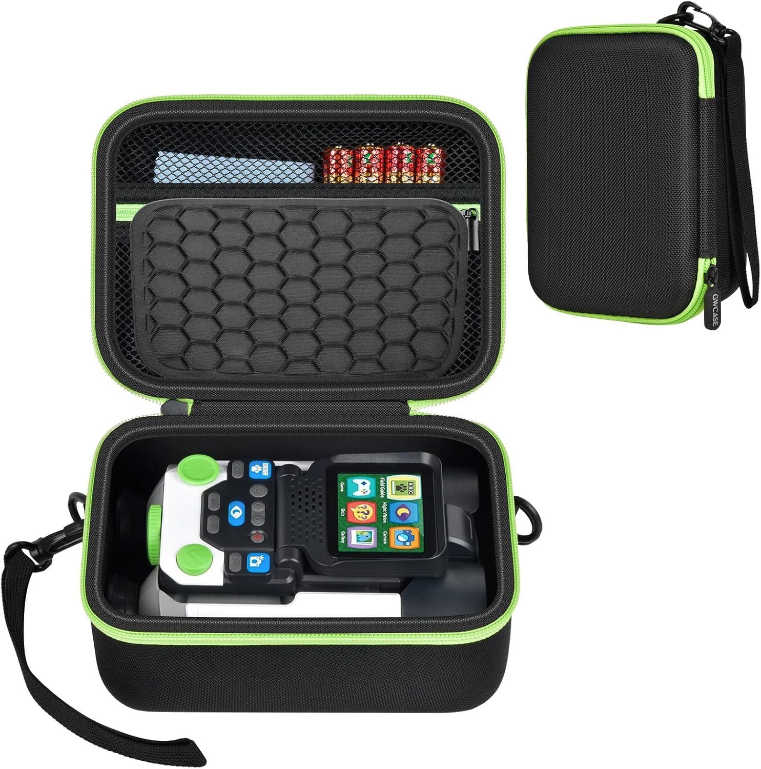 Zippered Storage Organizer for LeapFrog Binoculars with Shoulder Strap & Handle