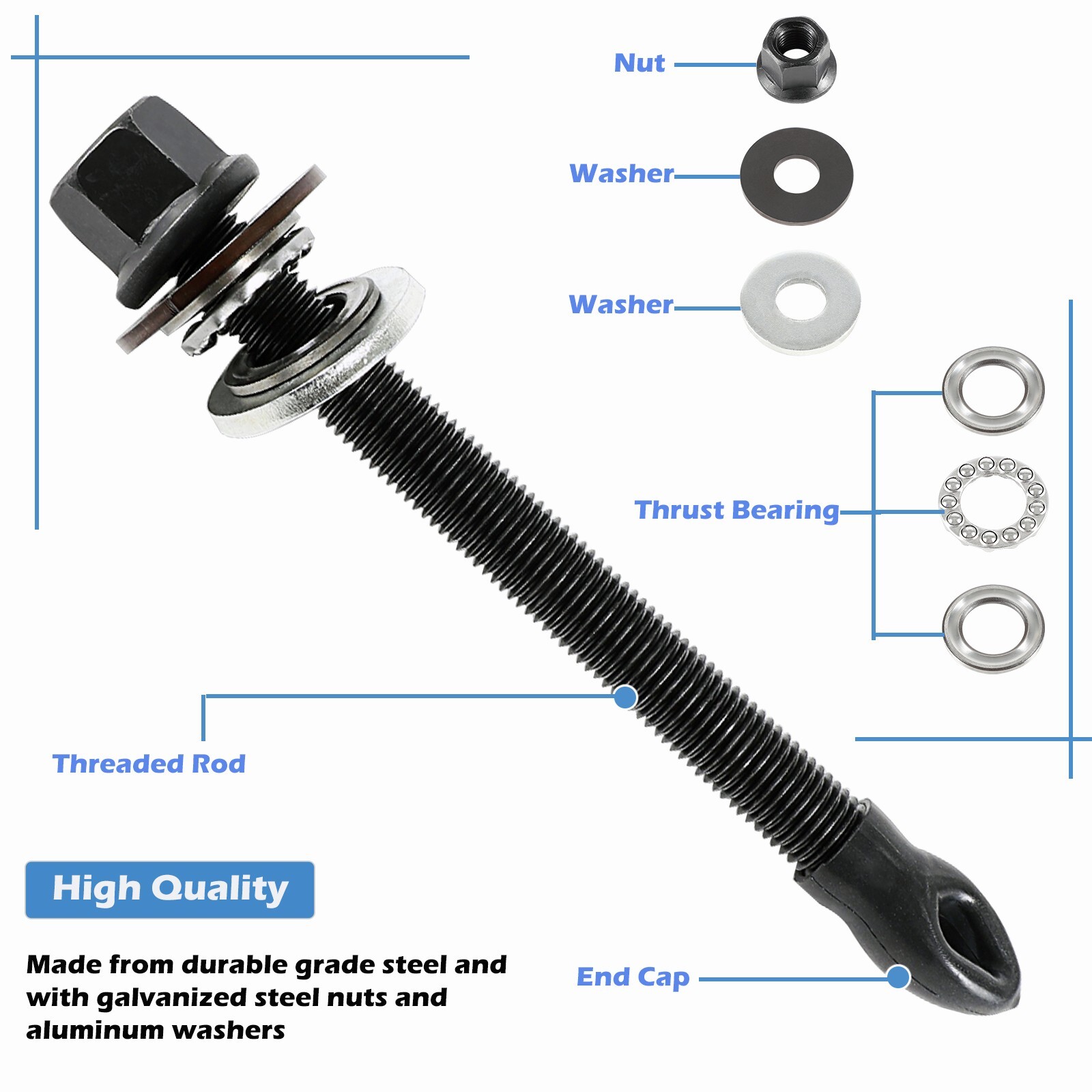 25264 Harmonic Balancer Puller and Harmonic Balancer Installer For GM LS Engine