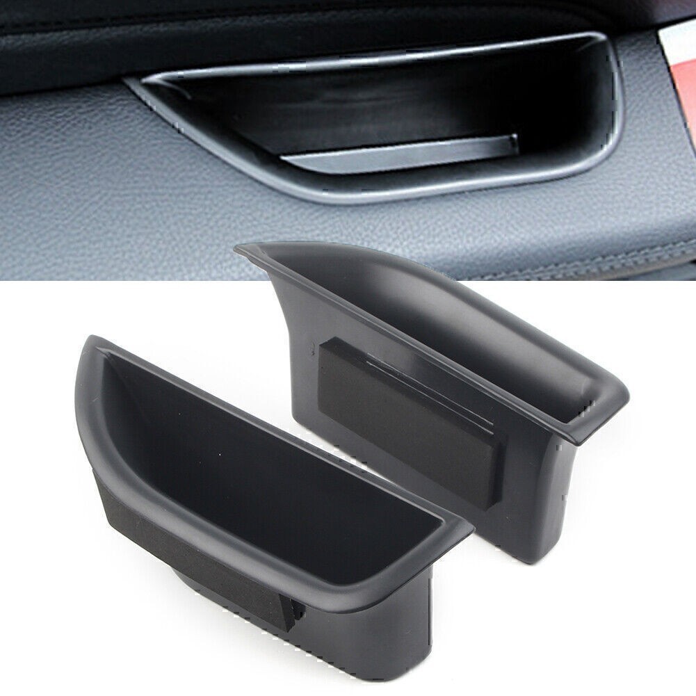 2×Rear Door Armrest Storage Box Tray Bin For Mercedes Benz E Class W212 10-16 US