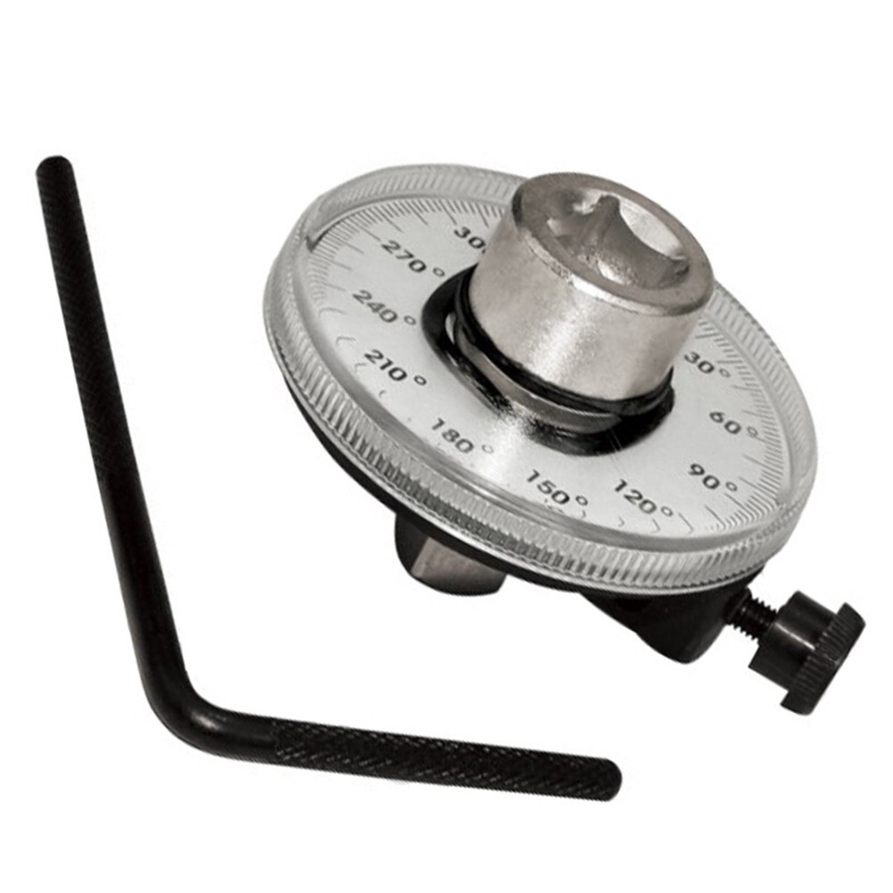 Pointer Type Torque Wrench Practical Dial Torquemeter Gauge Tool Rotation