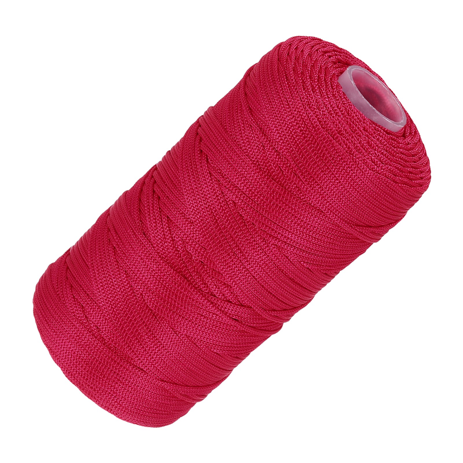 Nylon String Cord 1.5mm x 218Yard Macrame Rope Braided Thread Twine Wine Red