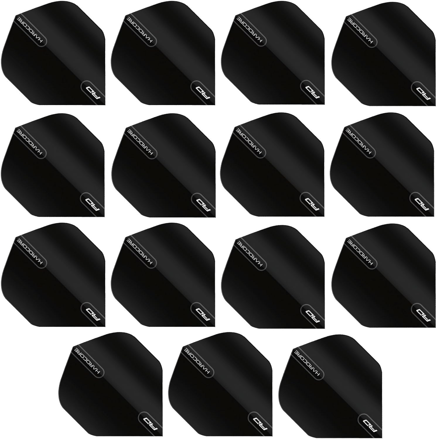 RED DRAGON Hardcore XT Standard Dart Flights - Extra Thick 100 Micron Replacemen