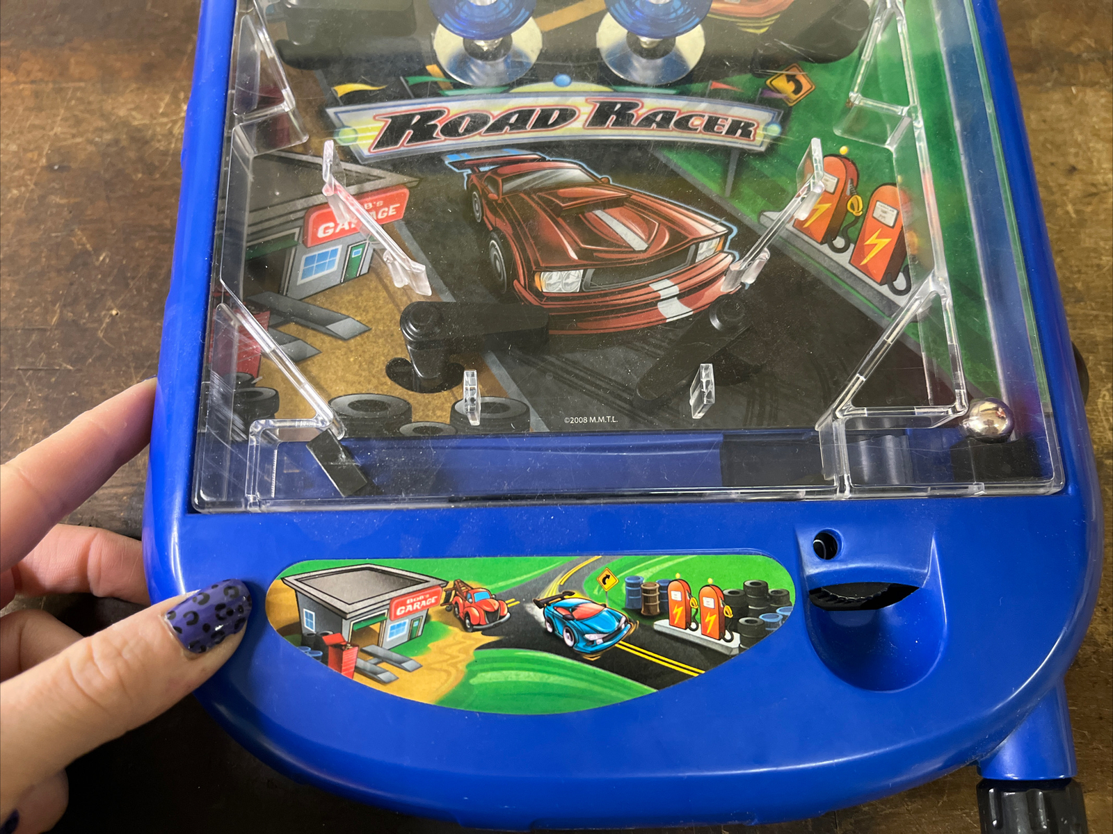 2006 Road Racer Tabletop Pinball Game