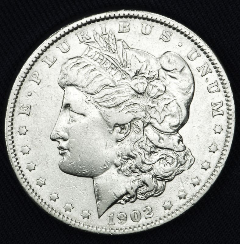 1902-p Silver Dollar.        High Grade  (Inventory A)