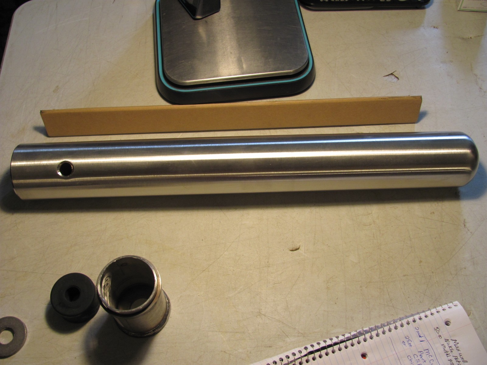 2-Bollard Cart Stop Flex Post.3 dia. 24 tall. McCue Corp.