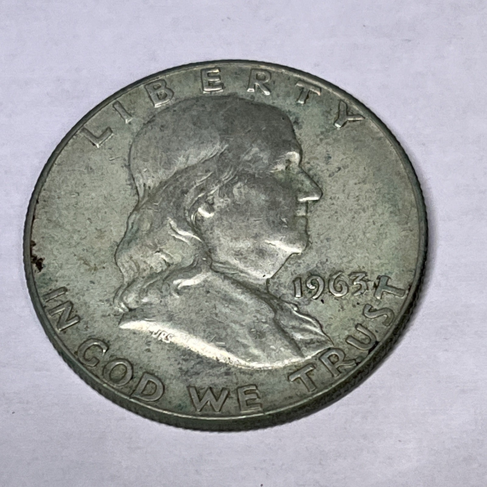 1963 P FRANKLIN HALF DOLLAR 90% SILVER