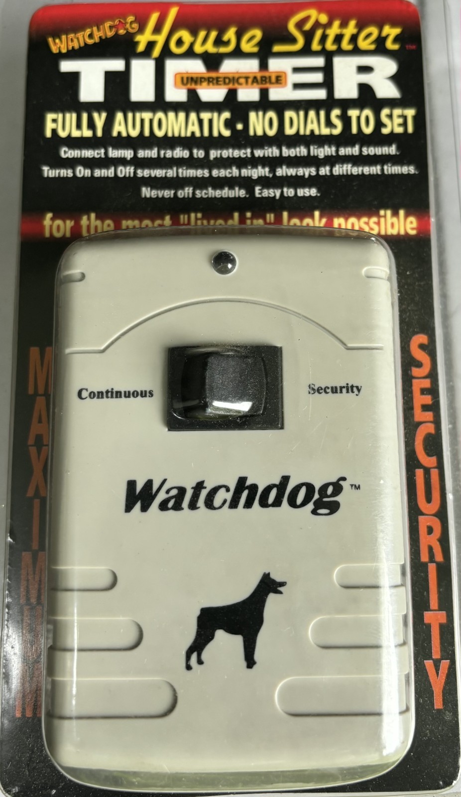 Watchdog House Sitter Timer *NEW
