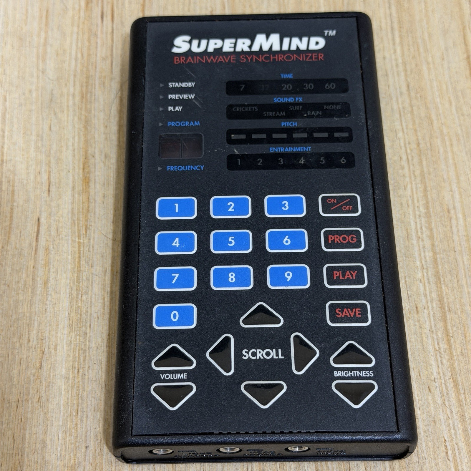 SuperMind Brainwave Synchronizer Meditation Zygon Control AS IS Untested