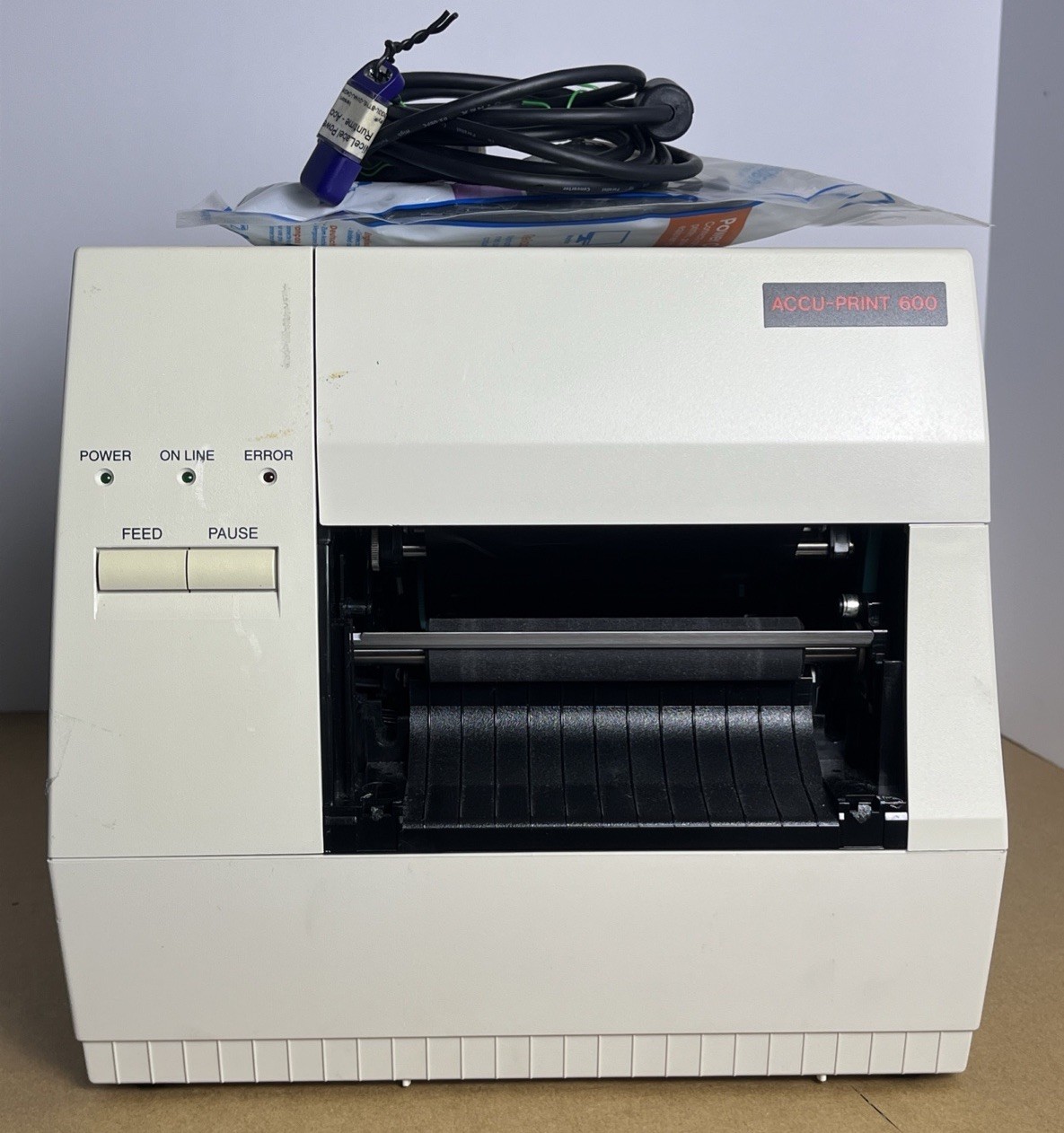 Toshiba Tec Thermo Barcode Printer B-452-HS12-QQ ACUU-PRINT 600 W/USB Mem.Stick