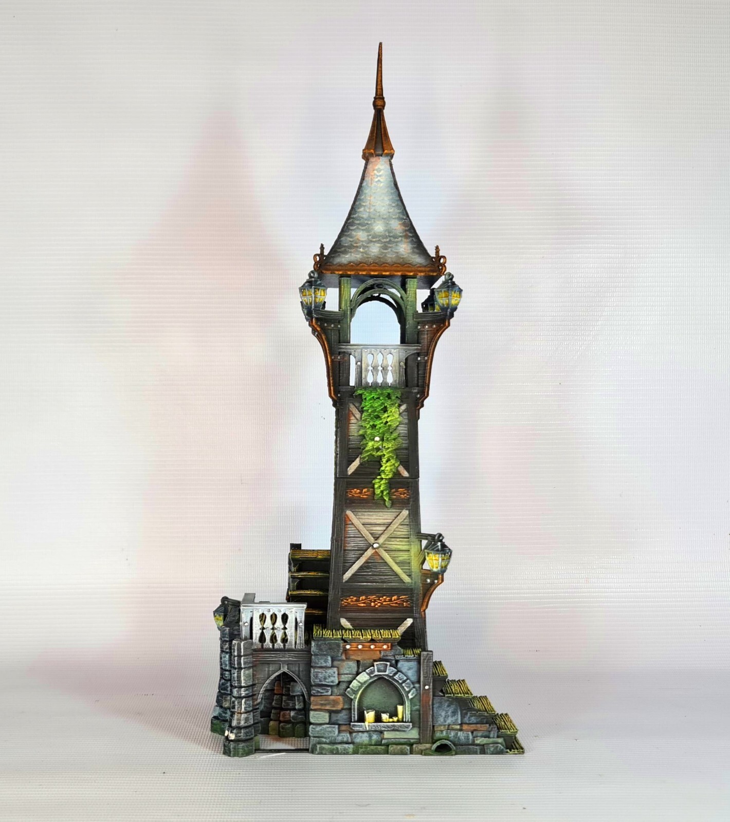 3d Printed Table Top Terrain Fantasy Tower Dnd RPG Wargame Skirmish 28mm