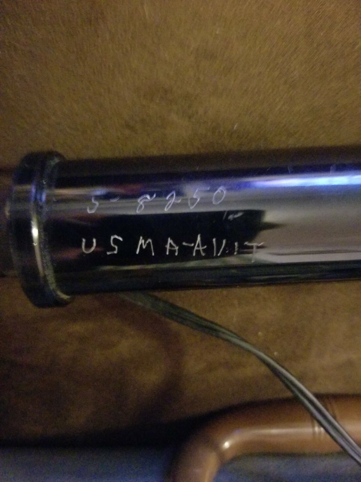 Vintage EdnaLite 120 Projector Light Pointer With Case Early Teaching Tool
