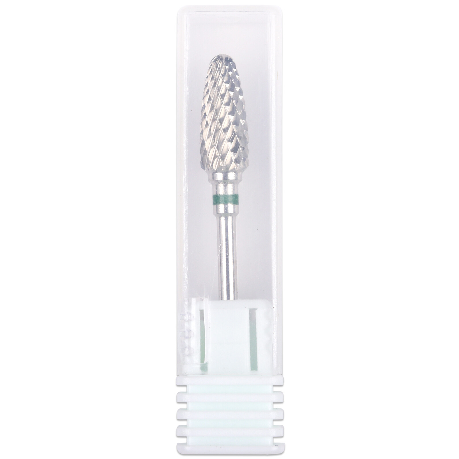 Professional Silver Flame Nail Drill Bit Coarse Grit