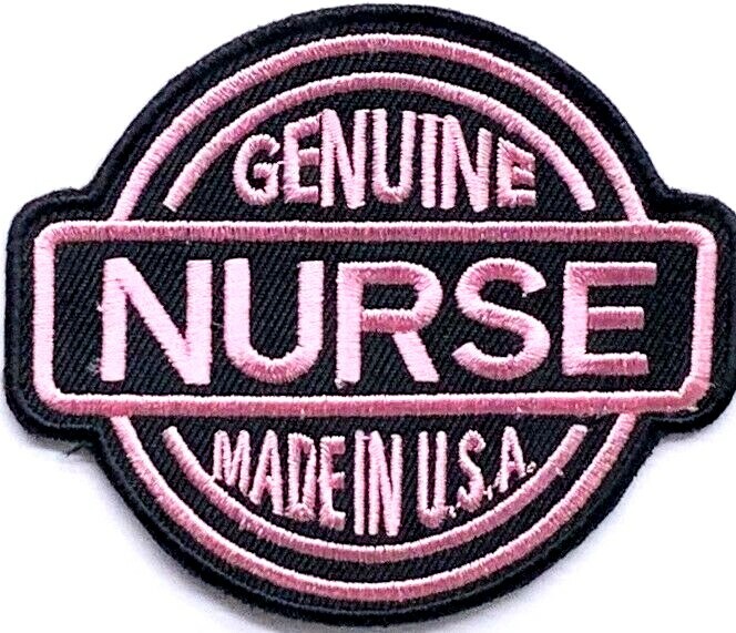 GENUINE NURSE USA LPN RN RPN MEDICAL MILITARY MOTORCYCLE VEST IRON ON PATCH B-15