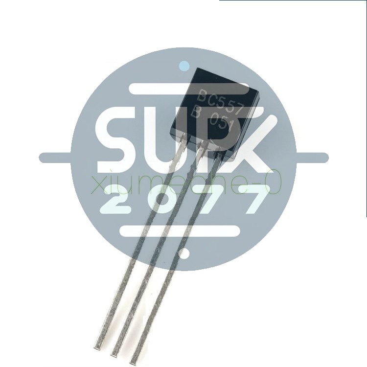 50PCS BC557 BC557B FSC TRANSISTOR PNP 45V 100MA TO-92 NEW
