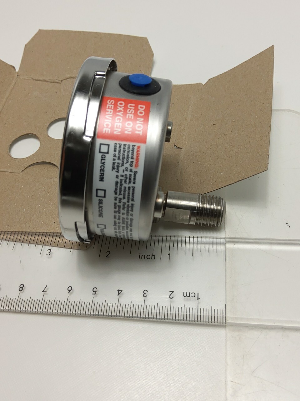 ASHCROFT INS-25-1000-SW-131 VACUUM GAUGE