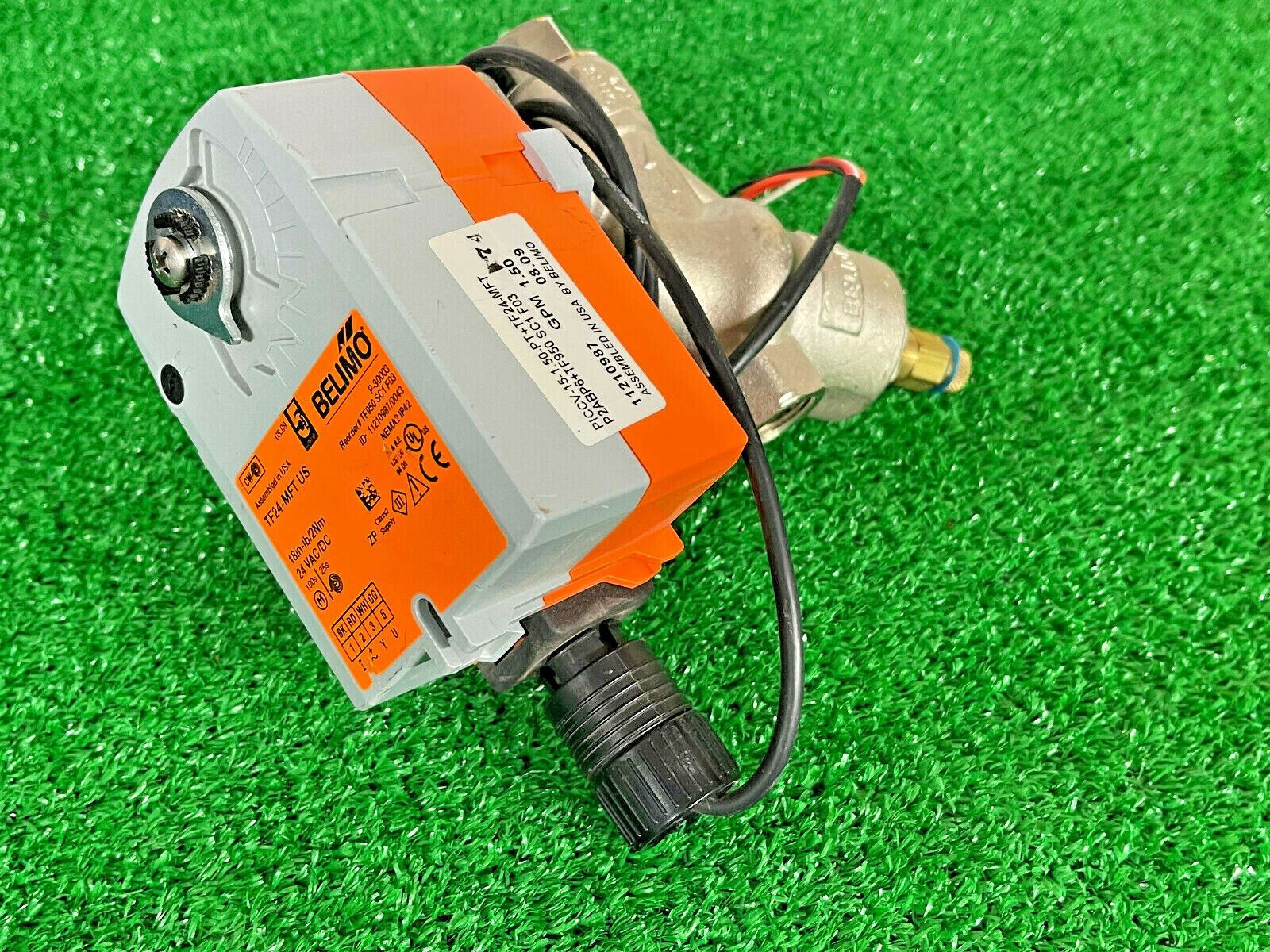 Belimo PICCV-15-1.50-PT+TF24-MFT Actuator and Valve, P2ABP6+TF950 SC1 F03