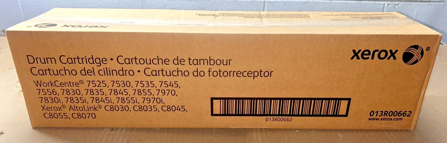 Genuine Xerox 013R00662 / 13R662 Black Drum Workcentre 7525/7530