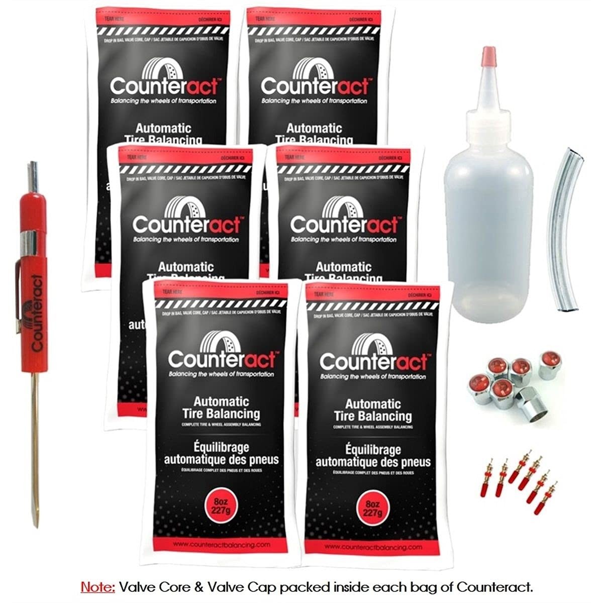 Diydk8 Do It Yourself Tire/wheel Balancing Beads Dually Kit Light/medium Duty Tr
